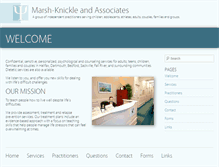 Tablet Screenshot of mkpsych.com